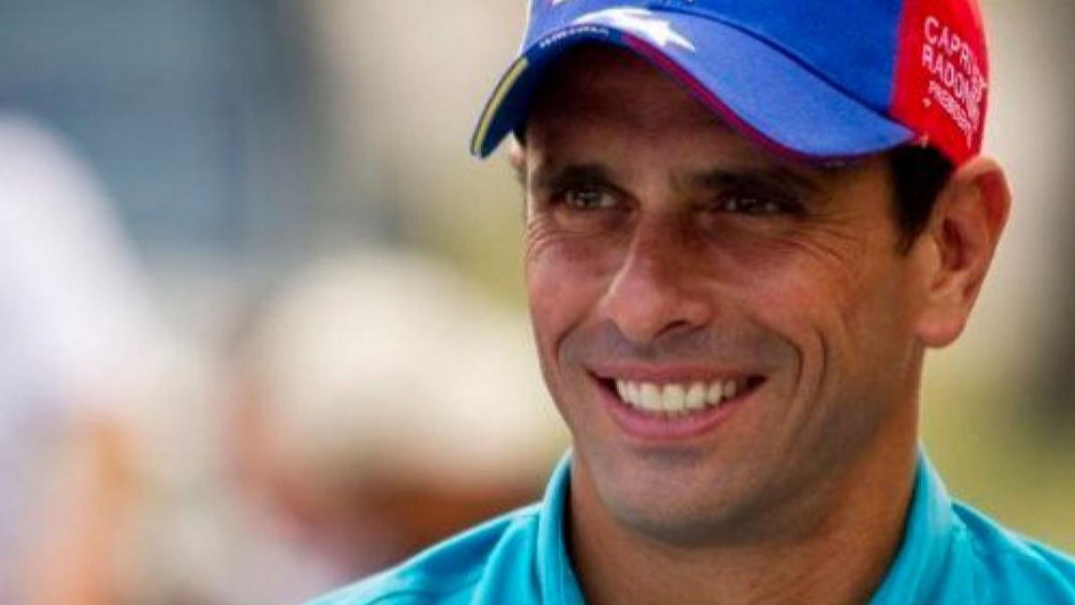 El dirigente político venezolano, Henrique Capriles.
