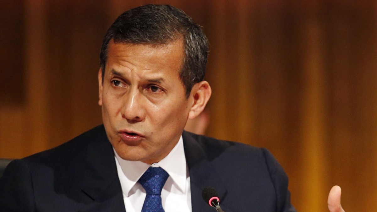 El expresidente de Perú, Ollanta Humala.