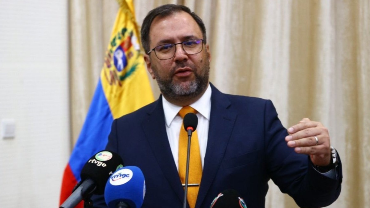 El jefe de la diplomacia venezolana, Yván Gil.