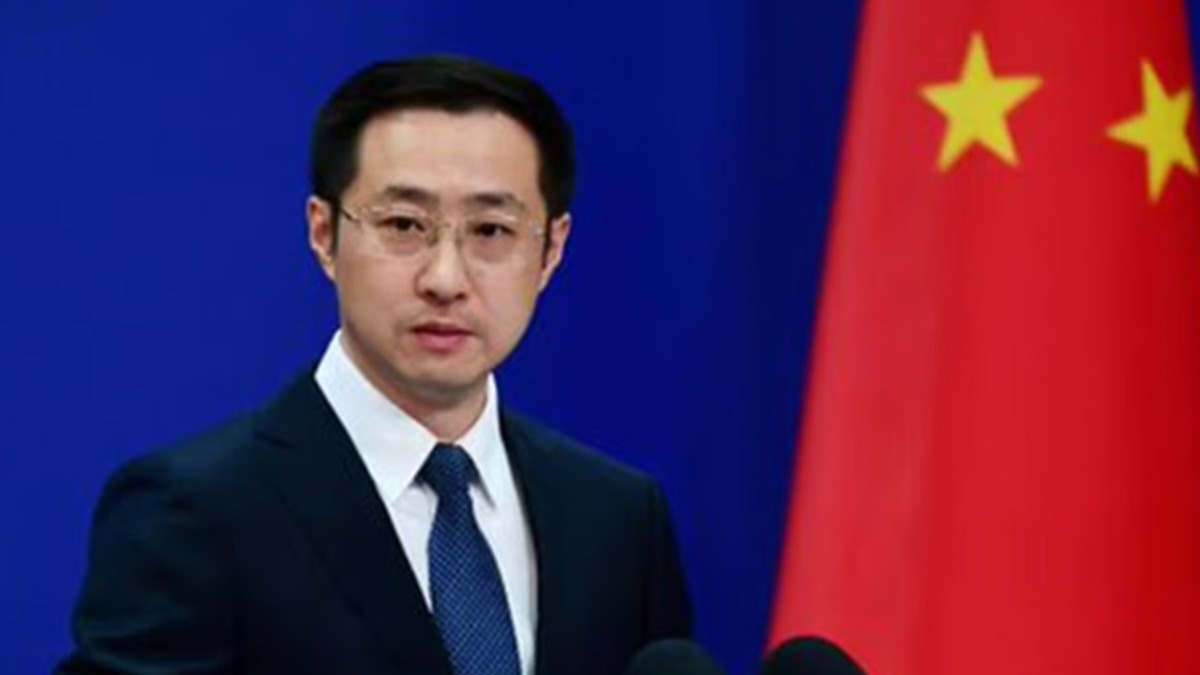 El portavoz del Ministerio de Asuntos Exteriores, Lin Jian.