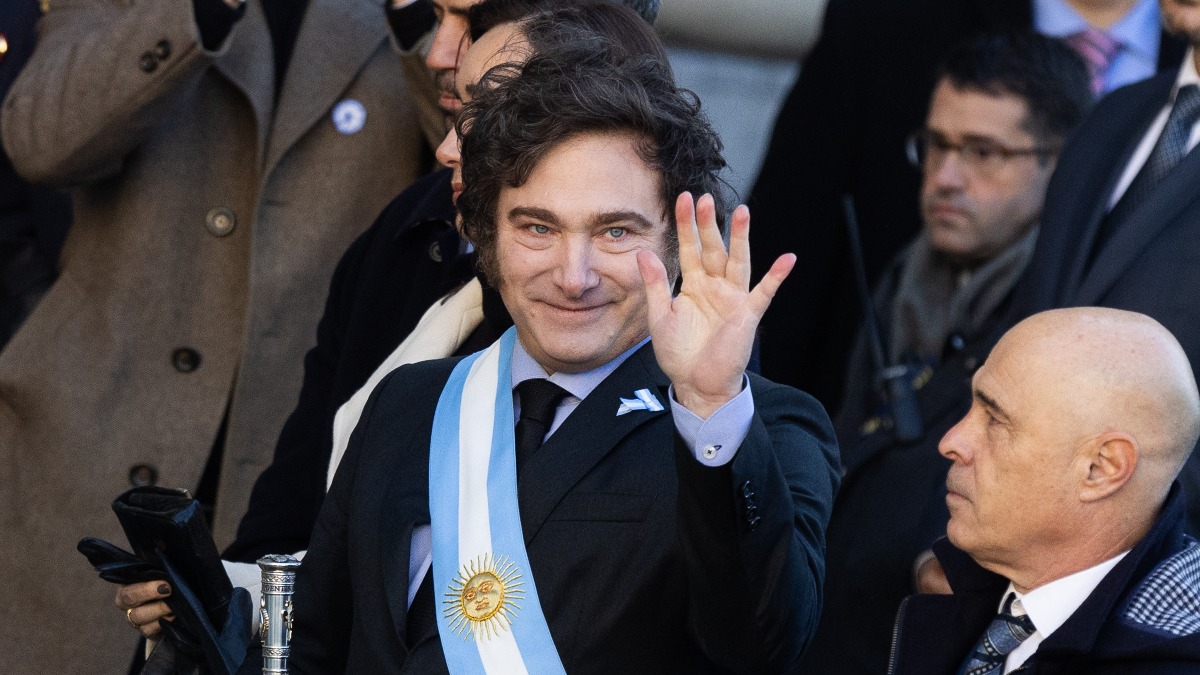 El presidente de Argentina, Javier Milei.