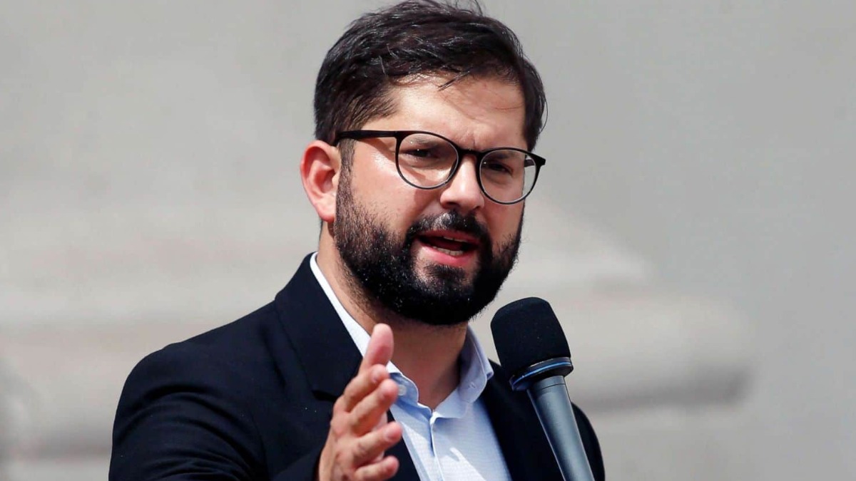 El presidente de Chile, Gabriel Boric.