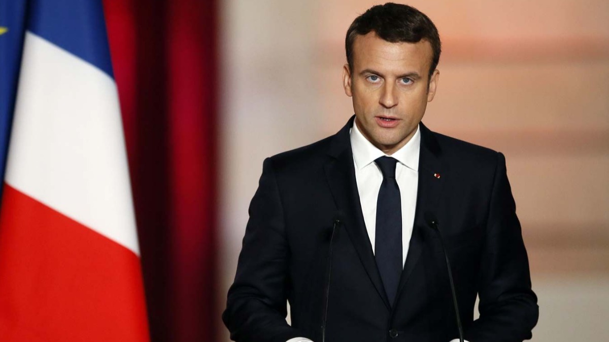 El presidente de Francia, Emmanuel Macron.