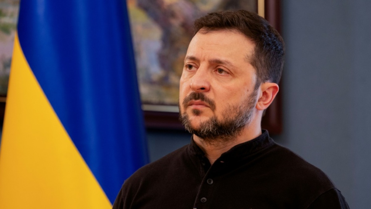 El presidente de Ucrania, Volodimir Zelenski.