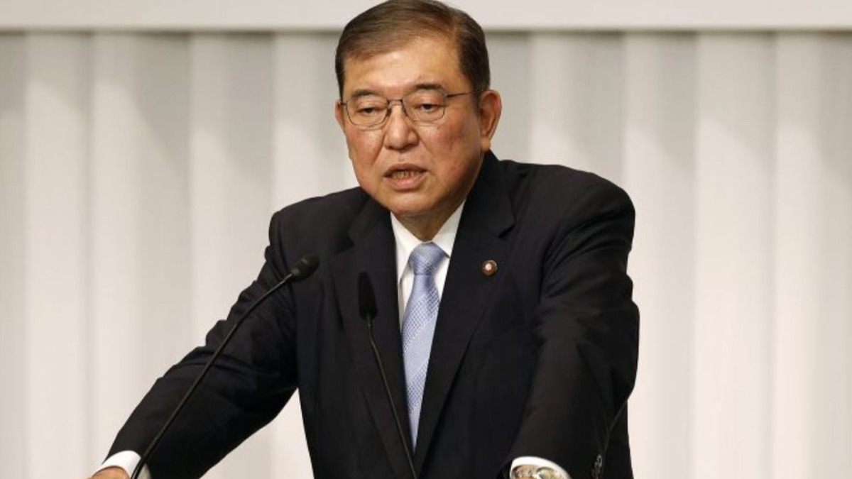 El primer ministro de Japón, Shigeru Ishiba.