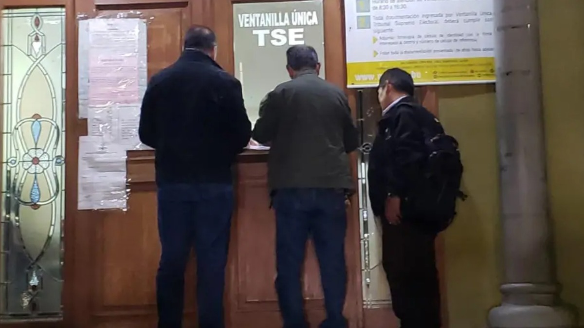 El registro de las alianzas concluyó el viernes. Foto: Unitel