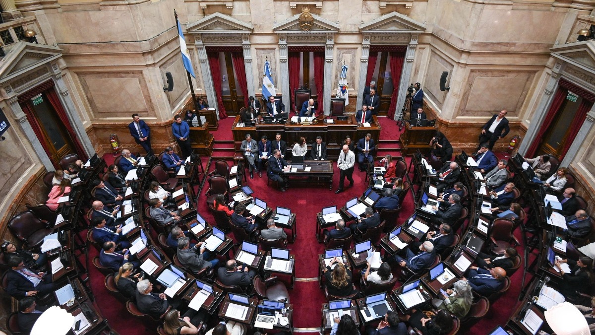El senado de la Argentina.