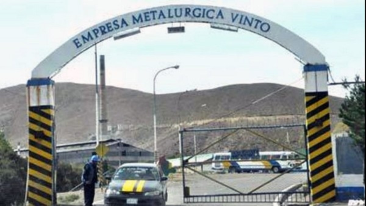 Empresa Metalúrgica de Vinto. Foto. Internet