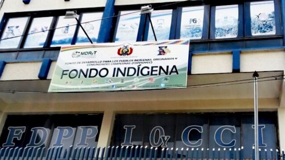 Frontis del Fondo de Desarrollo Indígena. Foto: Internet