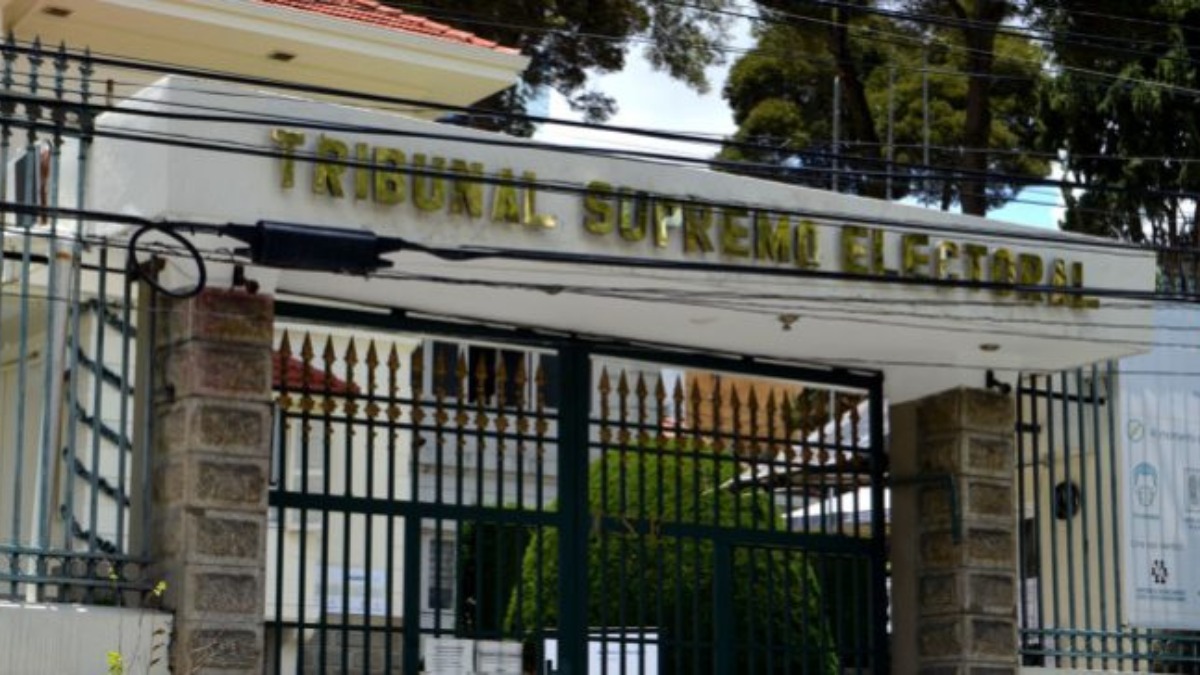 Frontis del Tribunal Supremo Electoral. Foto: Internet