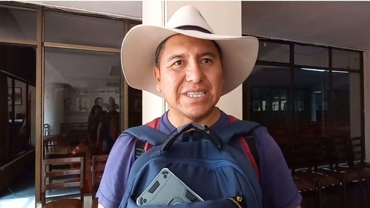 Jiliri de la Marka Tahua de Potosí, Efraín Quispe. Foto: ANF