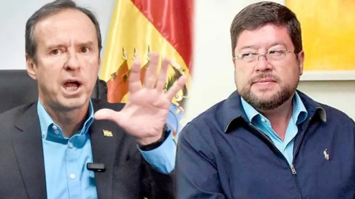 Jorge Tuto Quiroga y Samuel Doria Medina. Foto: Opinión