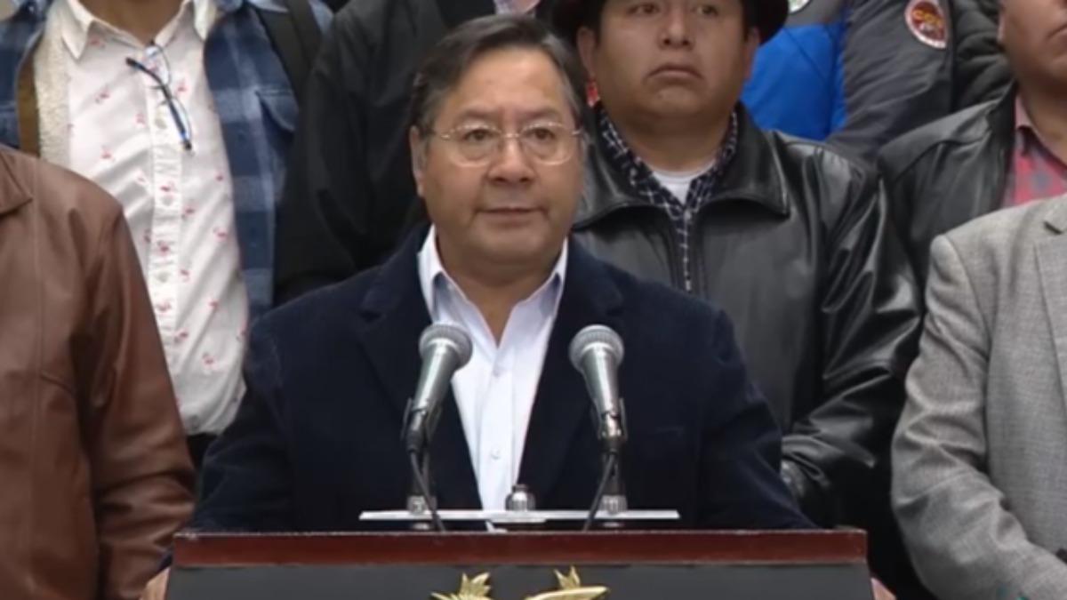 Presidente Luis Arce