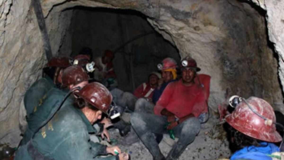 Trabajadores mineros. Foto ilustrativa.
