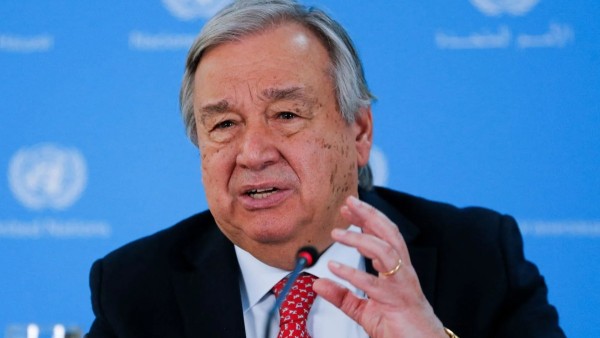 El secretario general de la ONU, António Guterres.
