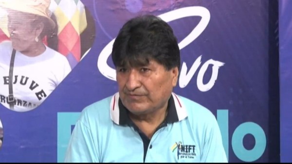 Expresidente Evo Morales. Foto: Captura