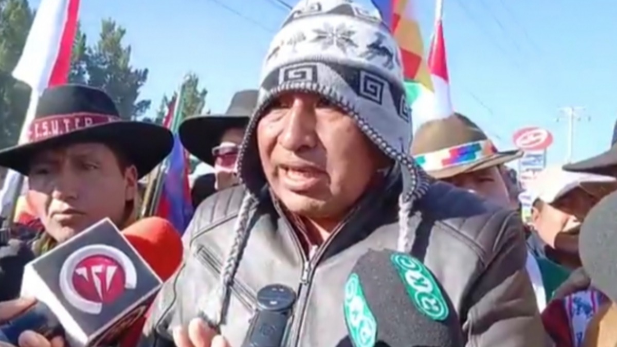 Dirigente Ponciano Santos. Foto: captura video