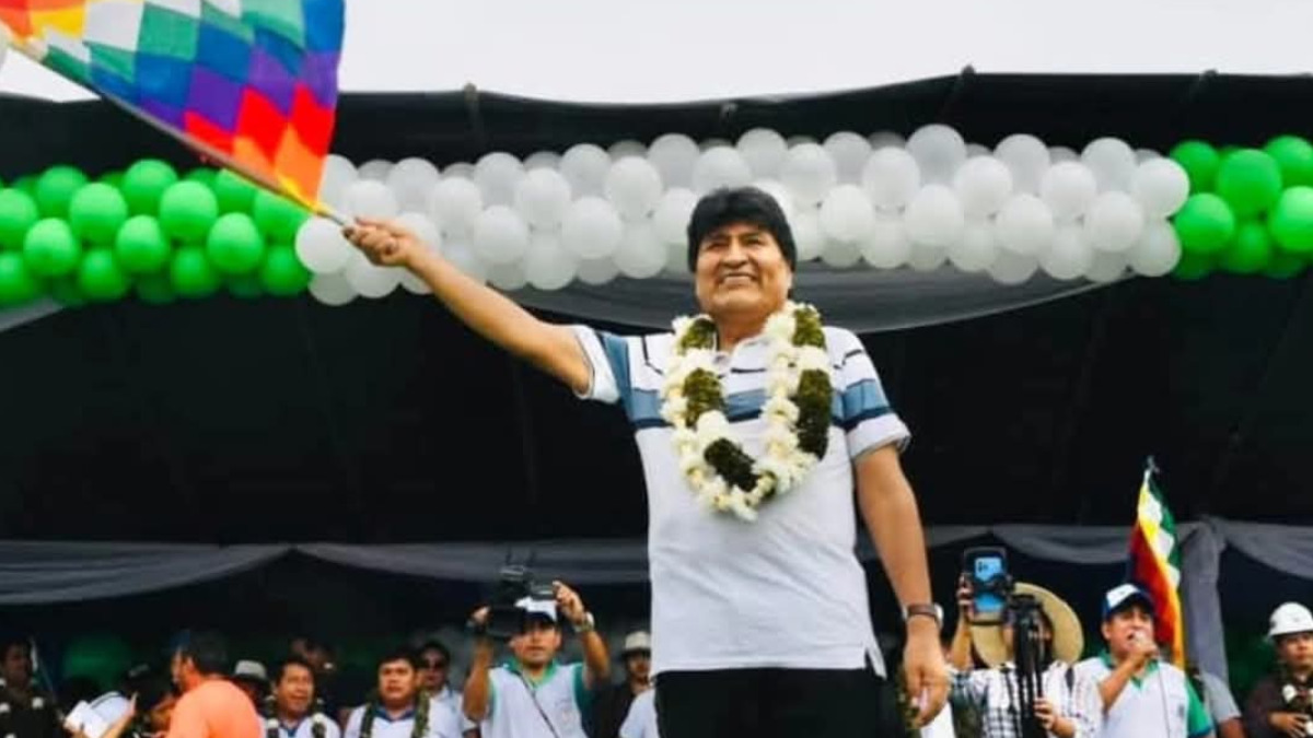 El expresidente inició campaña electoral mucho antes que cualquier otro candidato. Foto: Redes de Morales