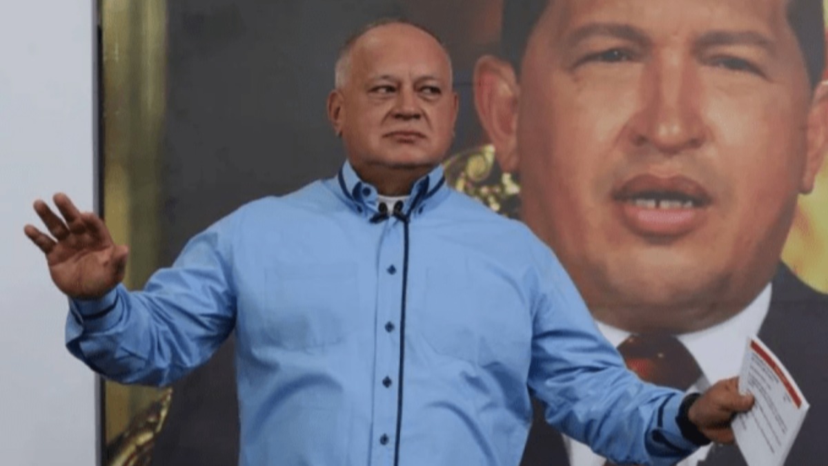 El ministro del Interior de Venezuela, Diosdado Cabello.