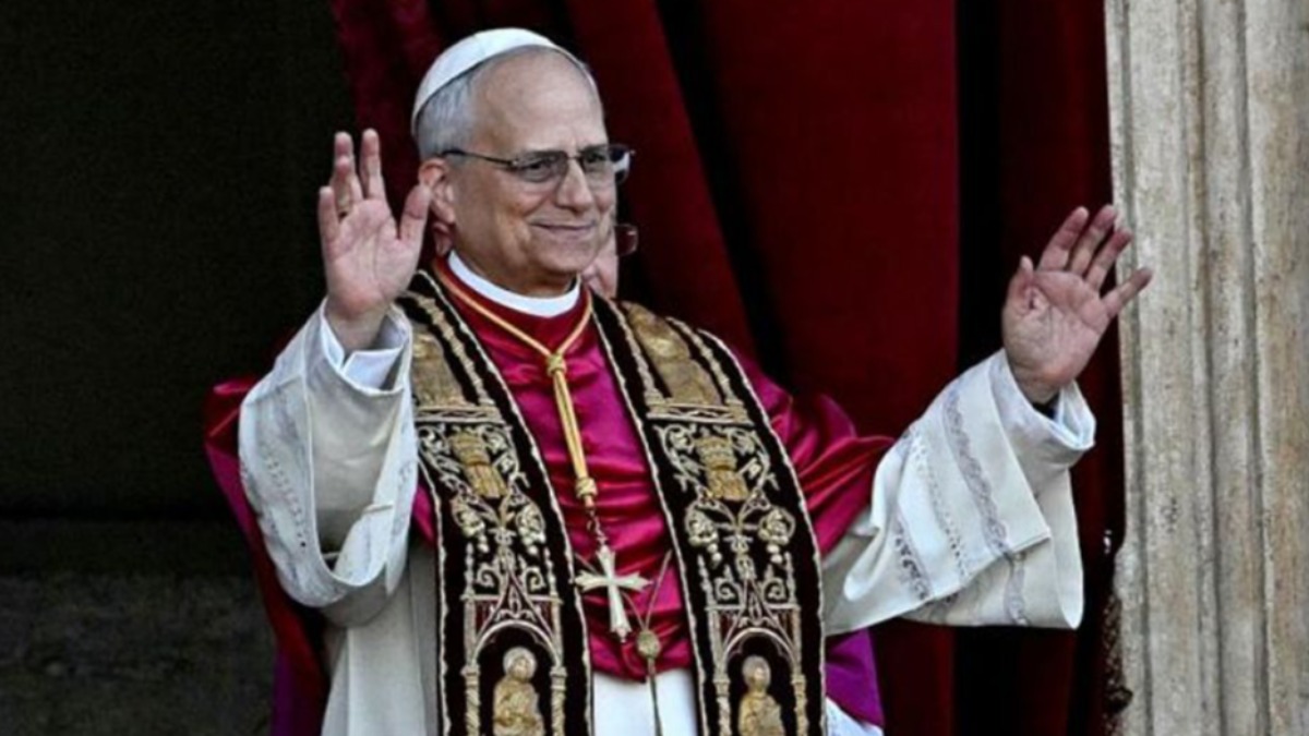 El nuevo papa León XIV. Foto: captura