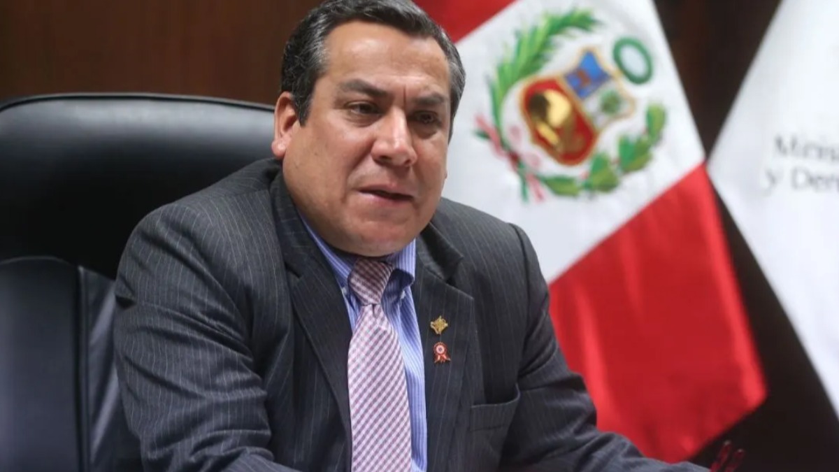 El primer ministro de Perú, Gustavo Adrianzén.