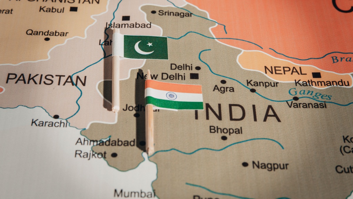 Frontera entre India y Pakistán.