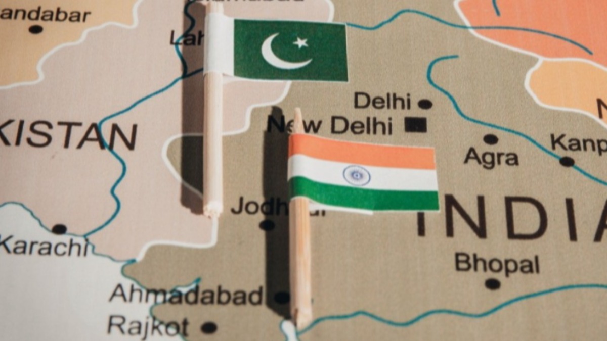 La frontera entre India y Pakistán.