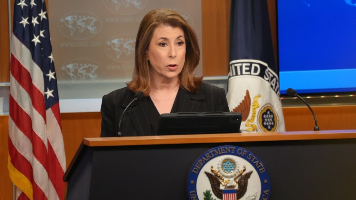 La portavoz del Departamento de Estado estadounidense, Tammy Bruce.