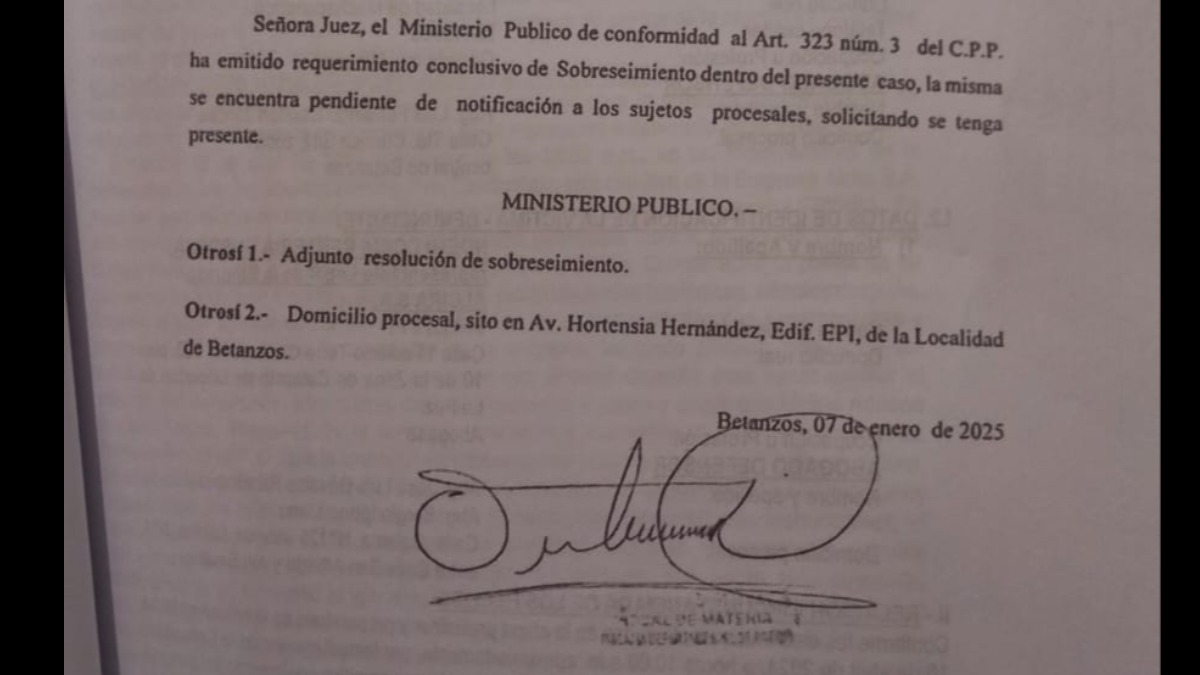 La resolución del entonces fiscal Mezza.