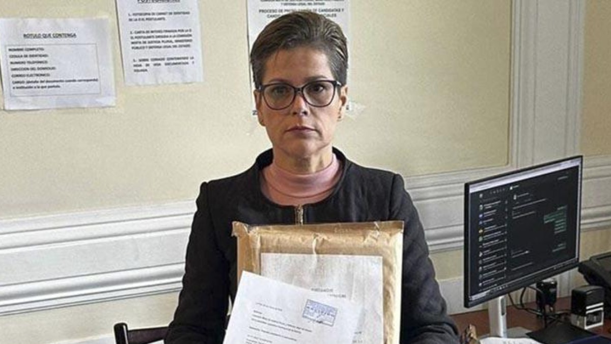 Lilian Moreno, juez que benefició a Evo Morales.