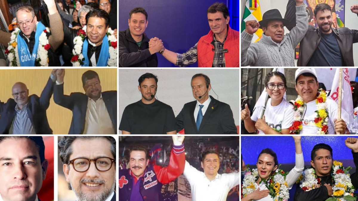 Los binomios habilitados pugnarán en las elecciones del 17 de agosto. Foto: Internet