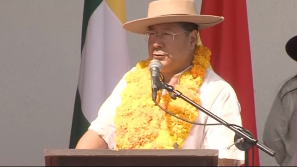 Luis Arce, presidente de Bolivia.