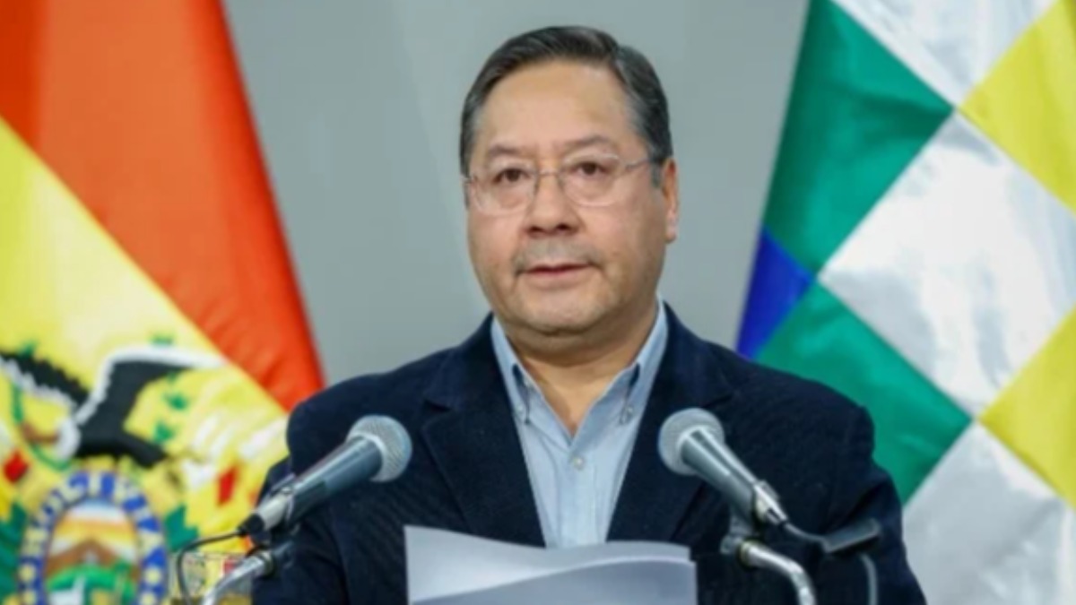 Luis Arce, presidente de Bolivia