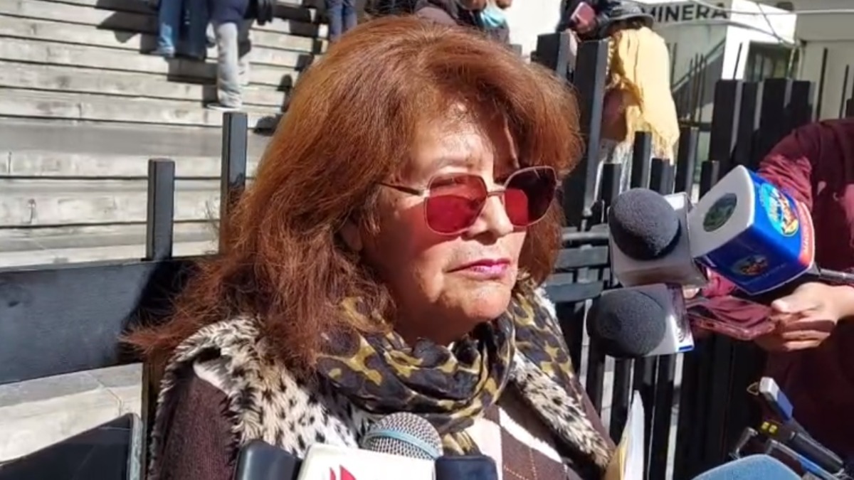 Mercedes Quisbert, dirigente gremial de La Paz.