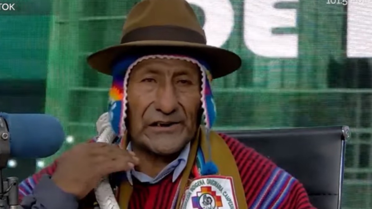 Pastor Carvajal, comunario de Viacha.
