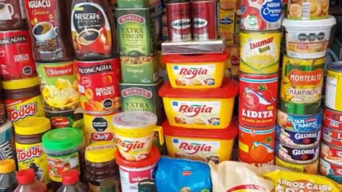 Productos en el mercado Rodríguez. Foto: ANF