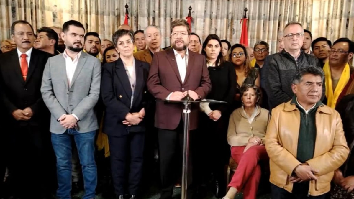 Registro de la alianza Unidad ante el Órgano Electoral. Foto: Internet