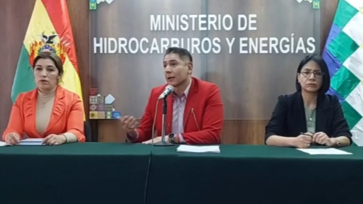 Viceministro Arnez declara sobre el fallo de la justicia del litio. Foto: captura
