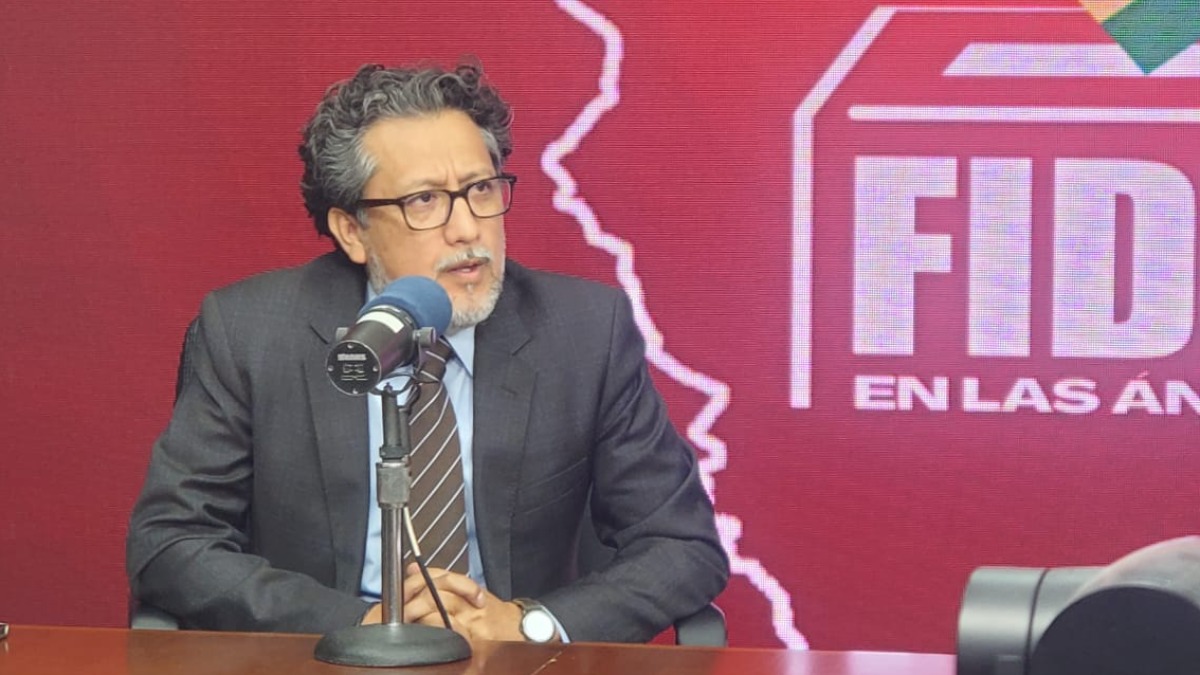 Candidato a la vicepresidente por la alianza Libertad y Progreso, Antonio Saravia. Foto: ANF