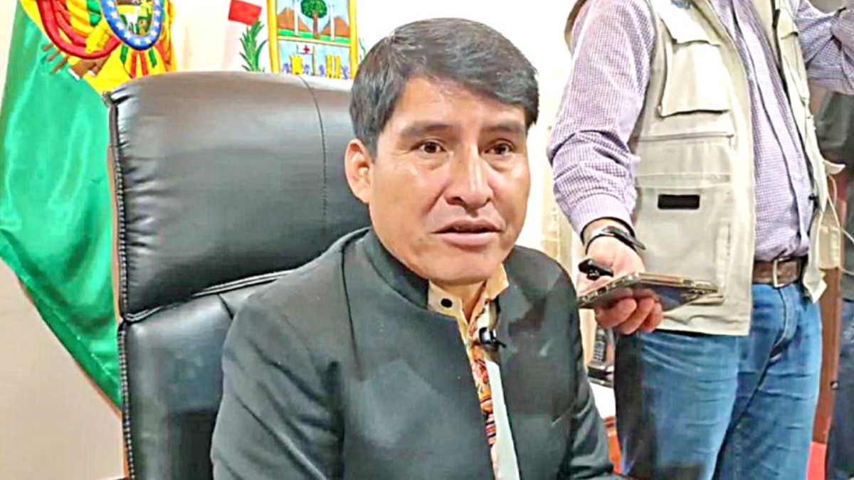 Damián Condori. Foto: Correo del Sur