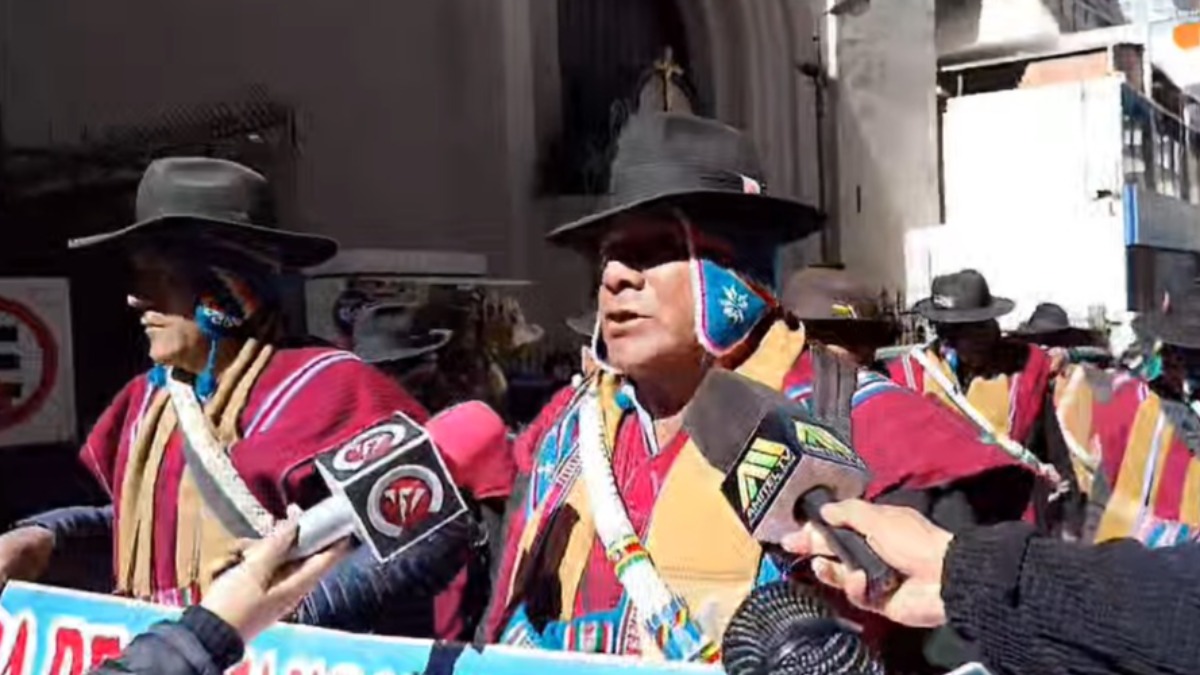 Ejecutivo de la provincia Los Andes, Fernando Corani. Foto: captura de video