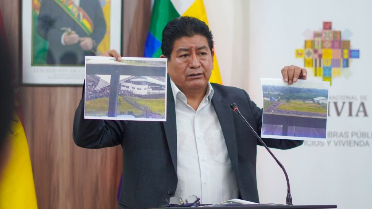 El ministro Edgar Montaño. Foto: Obras Públicas