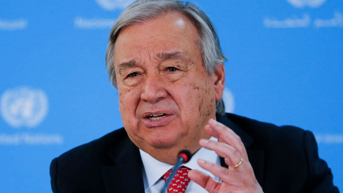 El secretario general de Naciones Unidas, António Guterres.