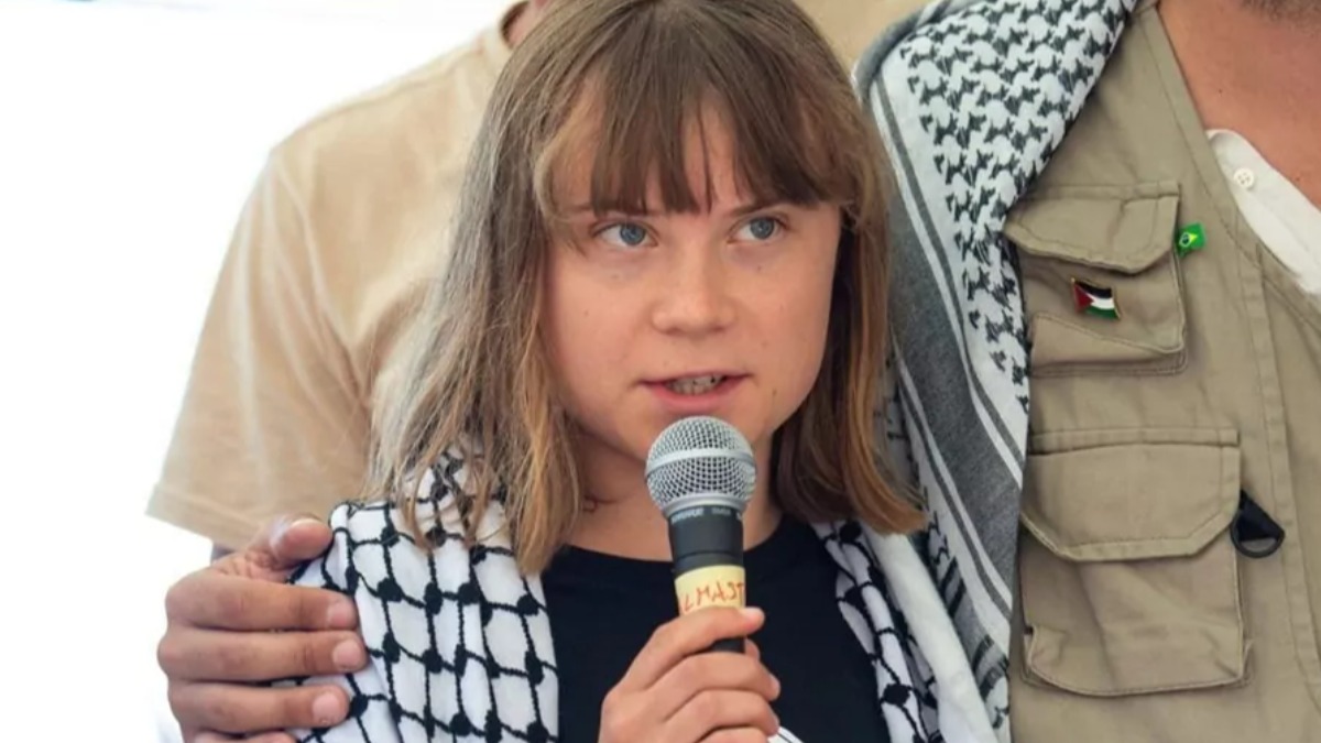La activista sueca Greta Thunberg.