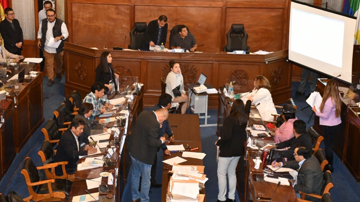 La comisión Mixta de Constitución se encargó de evaluar a postulantes del TCP Y TSJ. Foto: Captura