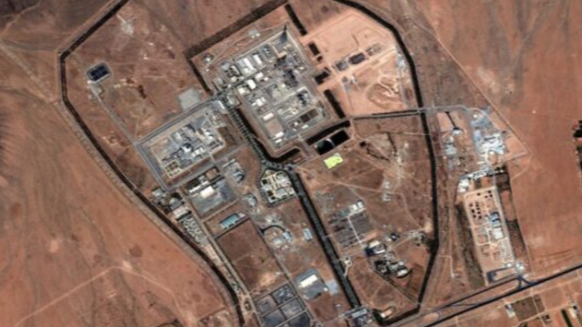 Localización de los objetivos iraníes.