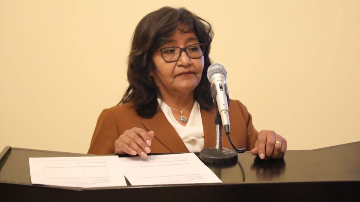 Magistrada del TSJ Fanny Coaquira. Foto: Internet