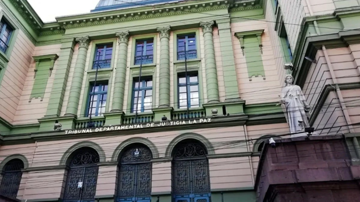 Sede del Tribunal Departamental de Justicia de La Paz. Foto: TDJ