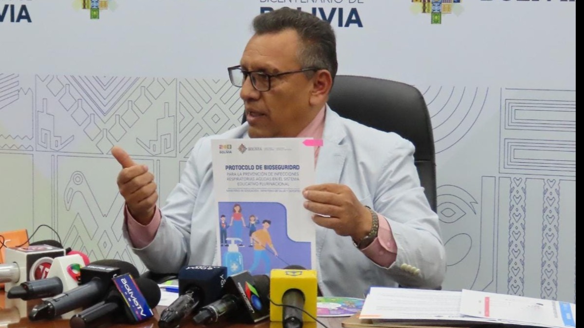 Viceministro de Promoción y Vigilancia Epidemiológica, Max Enríquez. Foto: Ministerio de Salud