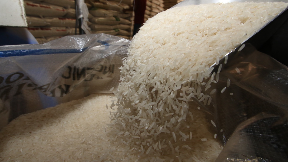 En 2024 se produjo la escasez de arroz en los centros de abasto. Foto: Internet